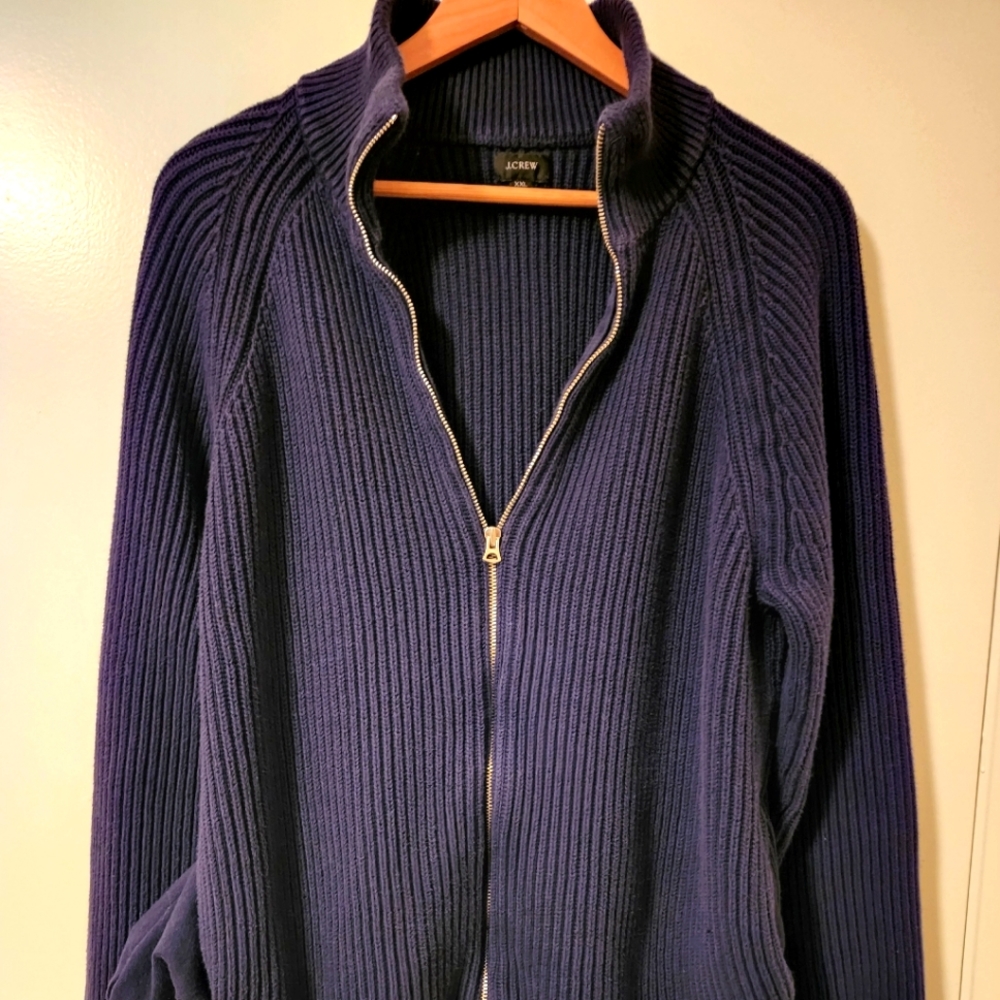 XXL zip up sweater from J. Crew